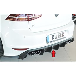 Añadido trasero Rieger VW Golf 7 R 12.13-12.16 (antes facelift) 3-puertas, 5-puertas Golf 7 R-Line 10.12-12.16 (antes facelift) 