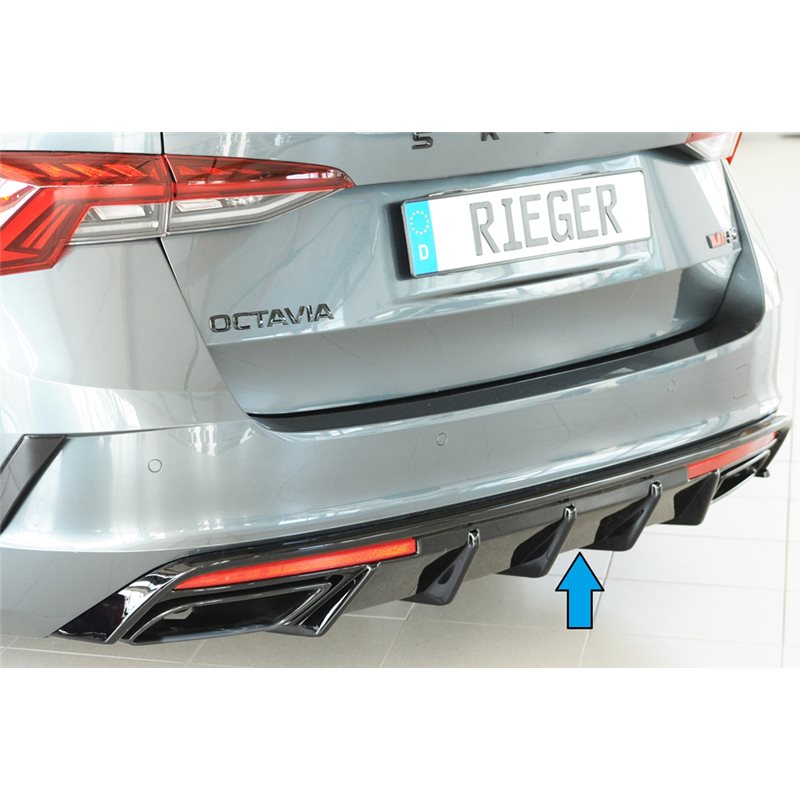 Añadido trasero Rieger Skoda Octavia RS (NX) 07.20- station wagon, sedan