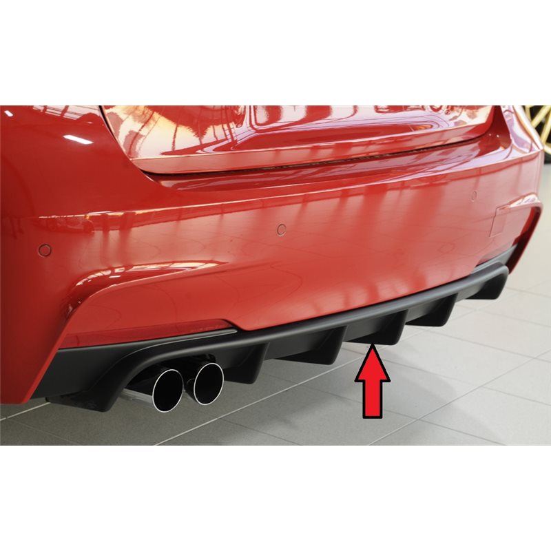 Añadido trasero Rieger BMW 3-series F30 (3L) 02.12-06.15 (antes facelift), 07.15- (ex facelift) LCI sedan 3-series F31 (3K/3K-N1