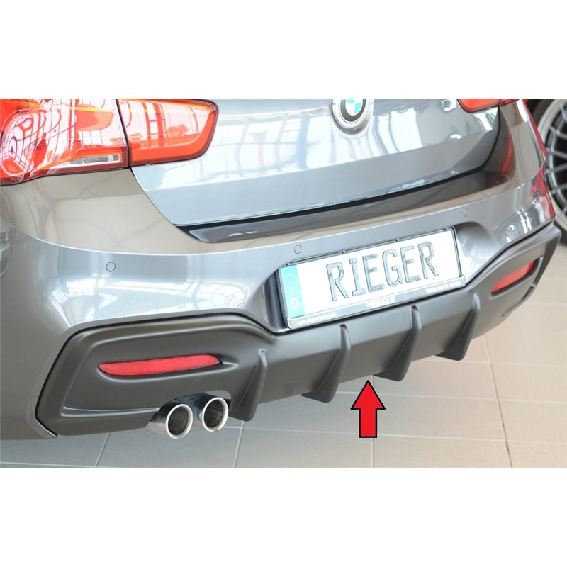 Añadido trasero Rieger BMW 1-series F20 (1K4) 05.2015- (ex facelift) LCI sedan / 4-puertas 1-series F21 (1K2) 05.2015- (ex facel