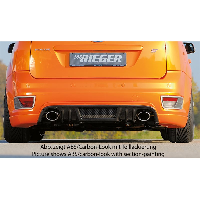 Añadido trasero Rieger Ford Focus 2 ST 10.05-01.08 (antes facelift) 3-puertas, 5-puertas