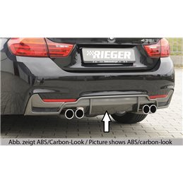 Añadido trasero Rieger BMW 4-series F32 (3C) 11.12-06.15 (antes facelift), 07.15- (ex facelift) LCI coupe (3-puertas) 4-series F