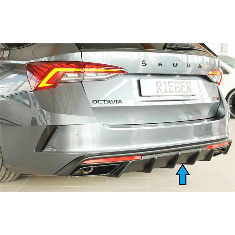 Añadido trasero Rieger Skoda Octavia RS (NX) 07.20- station wagon, sedan