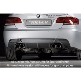 Añadido trasero Rieger BMW 3-series E92 09.06-02.10 (antes facelift), 03.10- (ex facelift) LCI coupe 3-series E93 03.07-02.10 (a