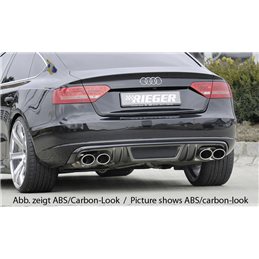 Añadido trasero Rieger Audi A5 (B8/B81) 06.07-07.11 (antes facelift) sportback