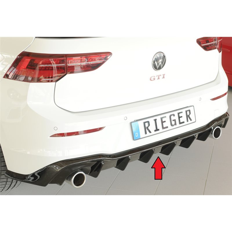 Añadido trasero Rieger VW Golf 8 GTI 08.20- 5-puertas