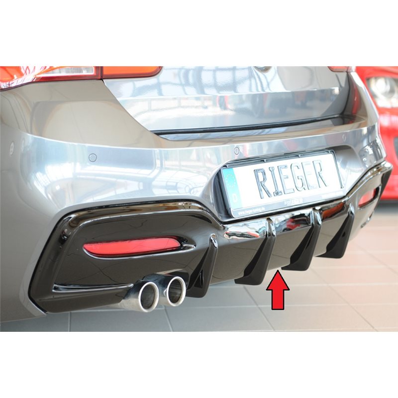 Añadido trasero Rieger BMW 1-series F20 (1K4) 05.2015- (ex facelift) LCI sedan / 4-puertas 1-series F21 (1K2) 05.2015- (ex facel