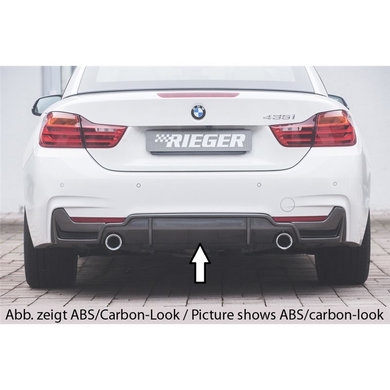 Añadido trasero Rieger BMW 4-series F32 (3C) 11.12-06.15 (antes facelift), 07.15- (ex facelift) LCI coupe (3-puertas) 4-series F