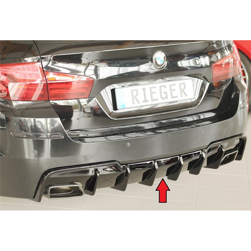 Añadido trasero Rieger BMW 5-series F10 (5L) 03.10-06.13 (antes facelift), 07.13- (ex facelift) LCI sedan 5-series F11 (5K) 09.1
