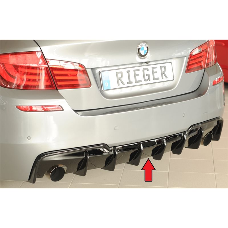 Añadido trasero Rieger BMW 5-series F10 (5L) 03.10-06.13 (antes facelift), 07.13- (ex facelift) LCI sedan 5-series F11 (5K) 09.1