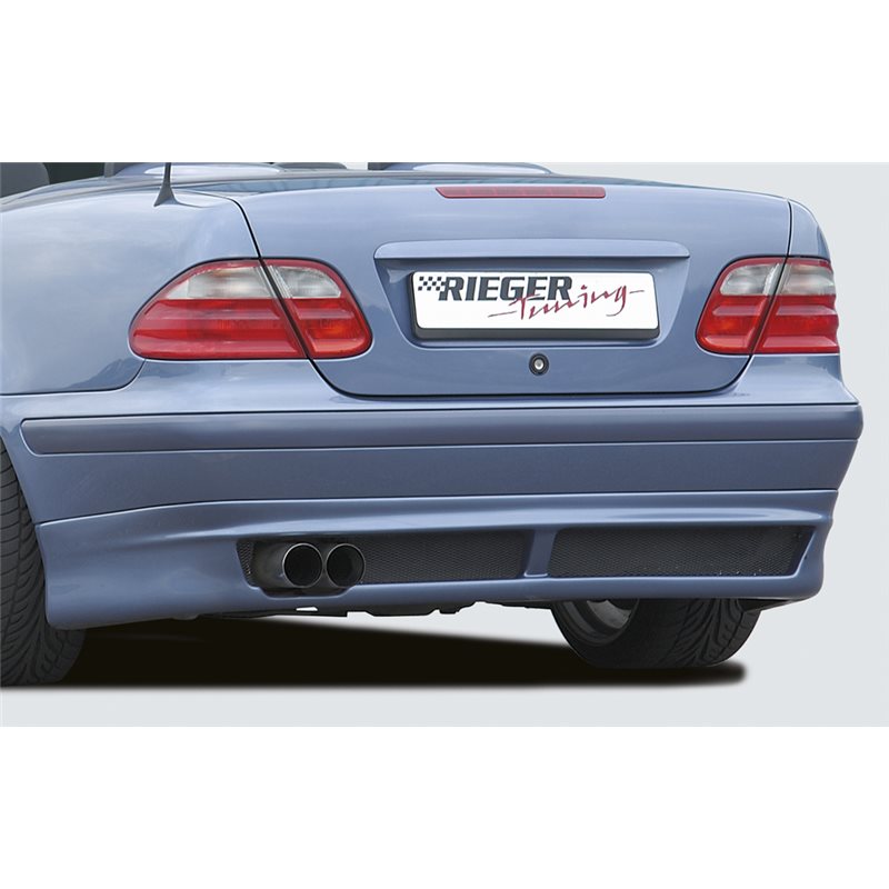 Añadido trasero Rieger Mercedes CLK (W208) coupe, cabrio