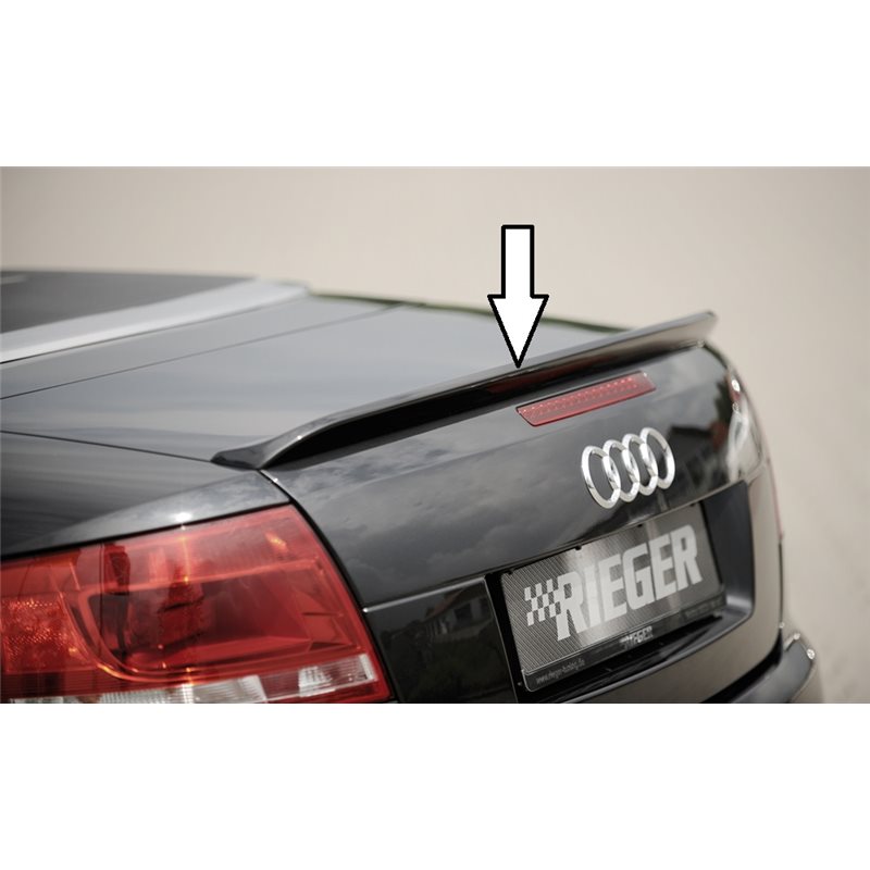 Aleron trasero Rieger Audi A4 (8H) 04.02-12.05 (antes facelift), 01.06- (ex facelift) cabrio