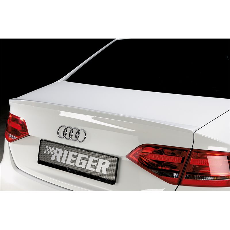 Aleron trasero Rieger Audi A4 (B8/B81) 11.07-12.11 (antes facelift) sedan