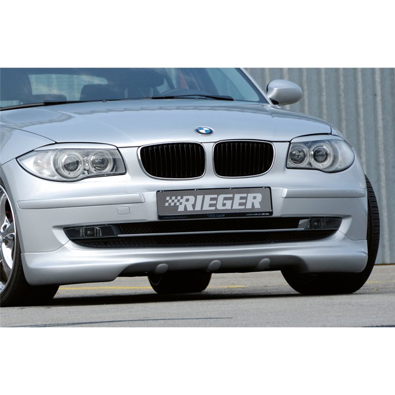 Añadido delantero Rieger BMW 1-series E87 (187 / 1K2/1K4) 04.07-08.11 (ex facelift) 4-puertas