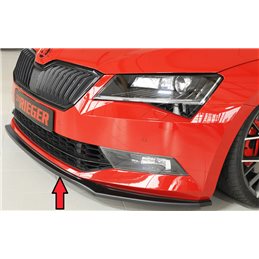 Añadido delantero Rieger Skoda Superb III (3T/3V) 03.15-10.18 (antes facelift 1), 11.18-07.19 (antes facelift 2) sedan, station 