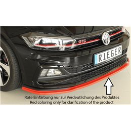 Añadido delantero Rieger VW Polo (AW) GTI 06.17-05.21 (antes facelift) 5-puertas Polo (AW) R-Line 06.17-05.21 (antes facelift) 5