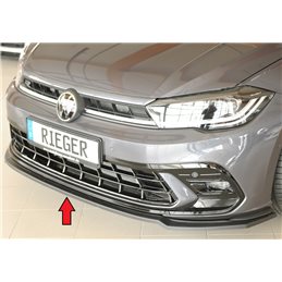 Añadido delantero Rieger VW Polo (AW) GTI 06.21- (ex facelift) 5-puertas Polo (AW) R-Line 06.21- (ex facelift) 5-puertas