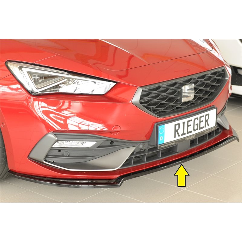 Añadido delantero Rieger Seat Leon (KL) 04.20- 5-puertas, 5-puertas (ST/sportstourer)