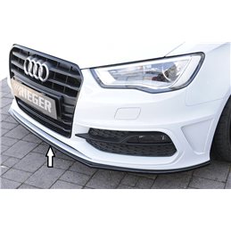 Añadido delantero Rieger Audi A3 (8V) 07.12-08.16 (antes facelift) 3-puertas (hatchback 8V1), 5-puertas (sportback 8VA) A3 S3 (8