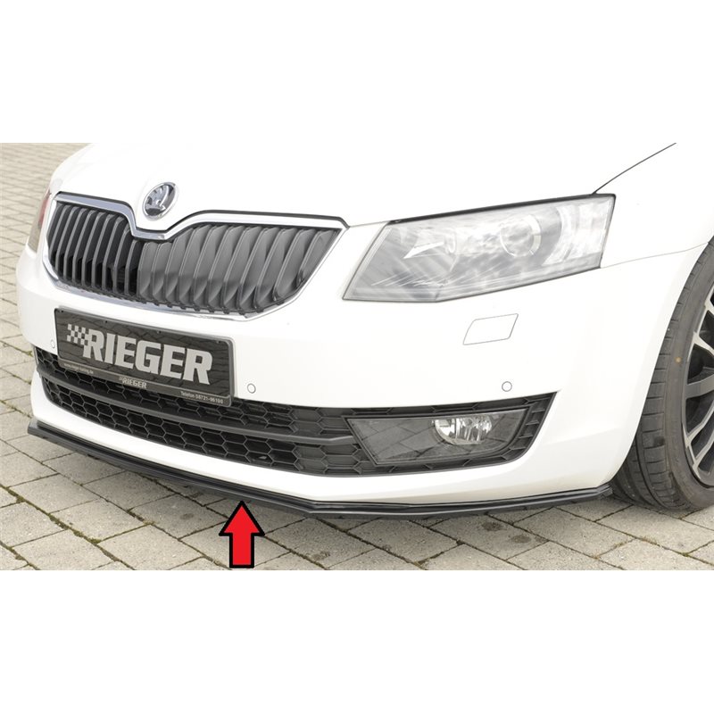 Añadido delantero Rieger Skoda Octavia (5E) 02.13-01.17 (antes facelift) station wagon, sedan