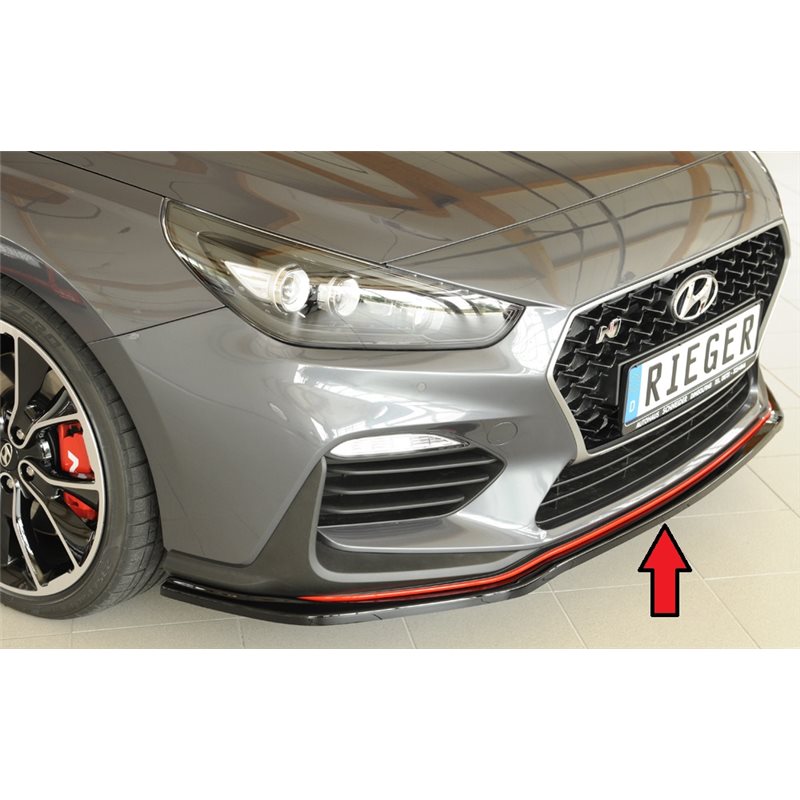 Añadido Rieger Hyundai i30 N (PDE) 07.17-12.20 (antes facelift) 5-puertas (hatchback), 5-puertas (fastback) i30 N-Performance (P