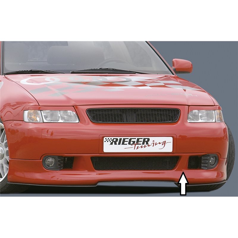 Añadido delantero Rieger Audi A3 (8L) 3-puertas, 5-puertas
