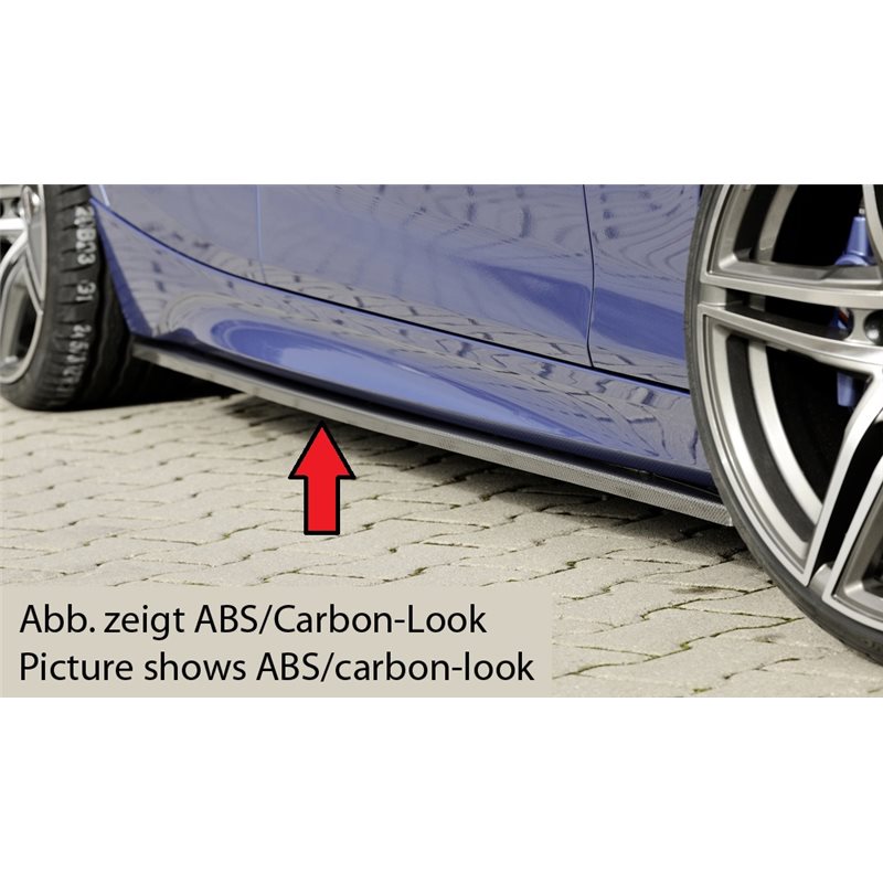 Faldon lateral Rieger BMW 1-series F20 (1K4) 09.11-03.2015 (antes facelift), 05.2015- (ex facelift) LCI sedan / 4-puertas