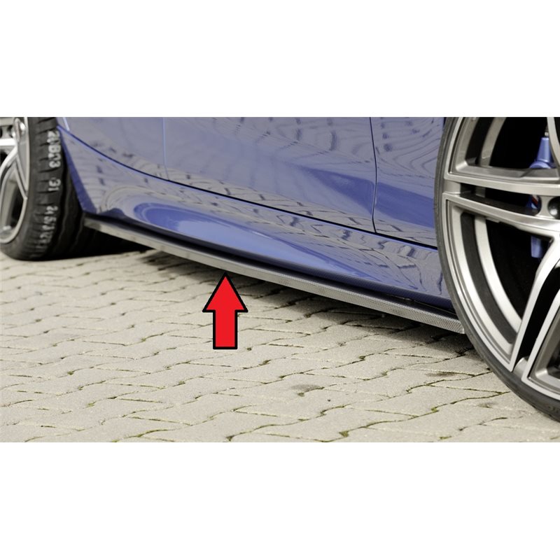 Faldon lateral Rieger BMW 1-series F20 (1K4) 09.11-03.2015 (antes facelift), 05.2015- (ex facelift) LCI sedan / 4-puertas