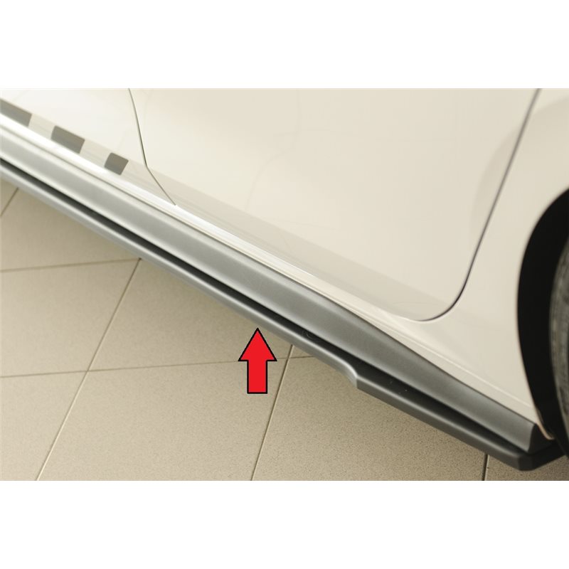 Faldon lateral Rieger VW Golf 8 GTI 08.20- 5-puertas Golf 8 GTI Clubsport 10.20- 5-puertas Golf 8 GTD 08.20- 5-puertas Golf 8 GT