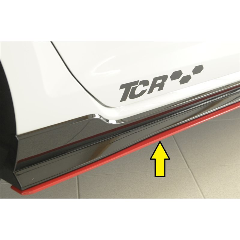 Faldon lateral Rieger VW Golf 7 GTI-TCR 01.19- 3-puertas, 5-puertas