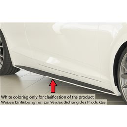 Faldon lateral Rieger Audi A5 (B9/F5) 07.16-12.19 (antes facelift) coupe, cabrio A5 S5 (B9/F5) 11.16-12.19 (antes facelift) coup