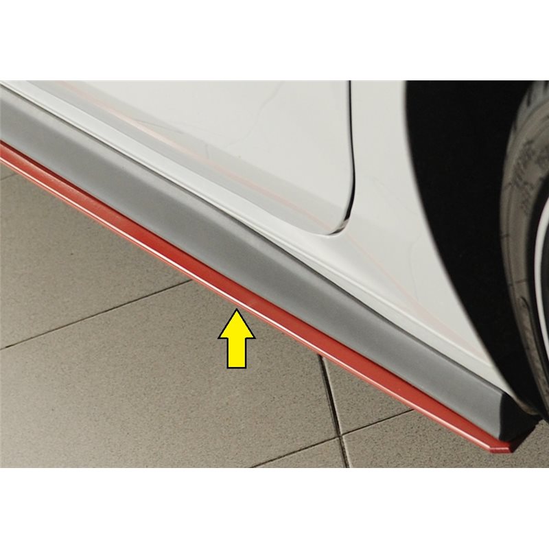 Faldon lateral Rieger VW Golf 8 GTI 08.20- 5-puertas Golf 8 GTI Clubsport 10.20- 5-puertas Golf 8 GTD 08.20- 5-puertas Golf 8 GT