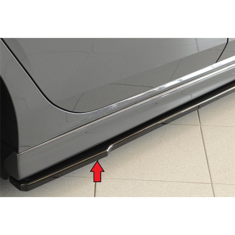Faldon lateral Rieger Seat Golf 7 10.12-12.16 (antes facelift), 02.17- (ex facelift) 3-puertas, 5-puertas Golf 7 R 12.13-12.16 (