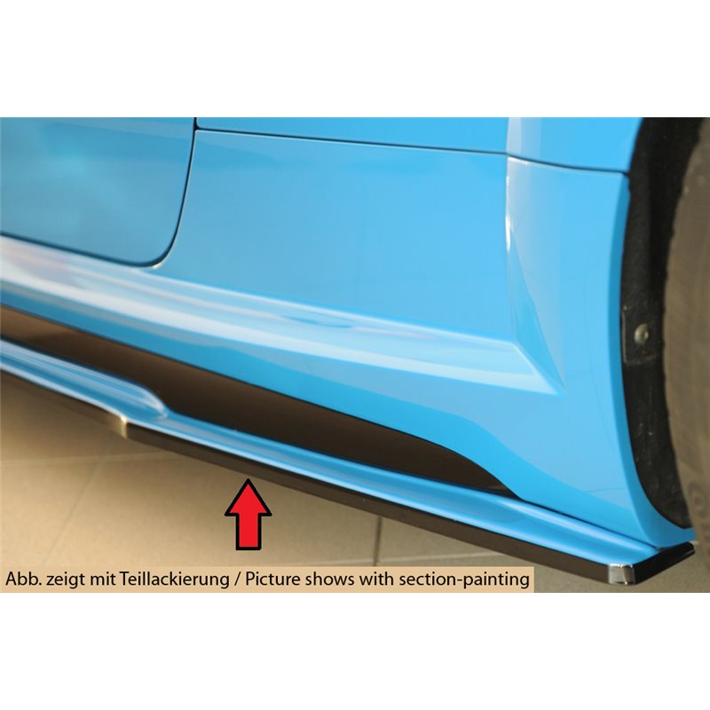 Faldon lateral Rieger Audi TT (8J-FV/8S) 09.18- (ex facelift) coupe, roadster TTS (8J-FV/8S) 09.18- (ex Facelift) coupe, roadste