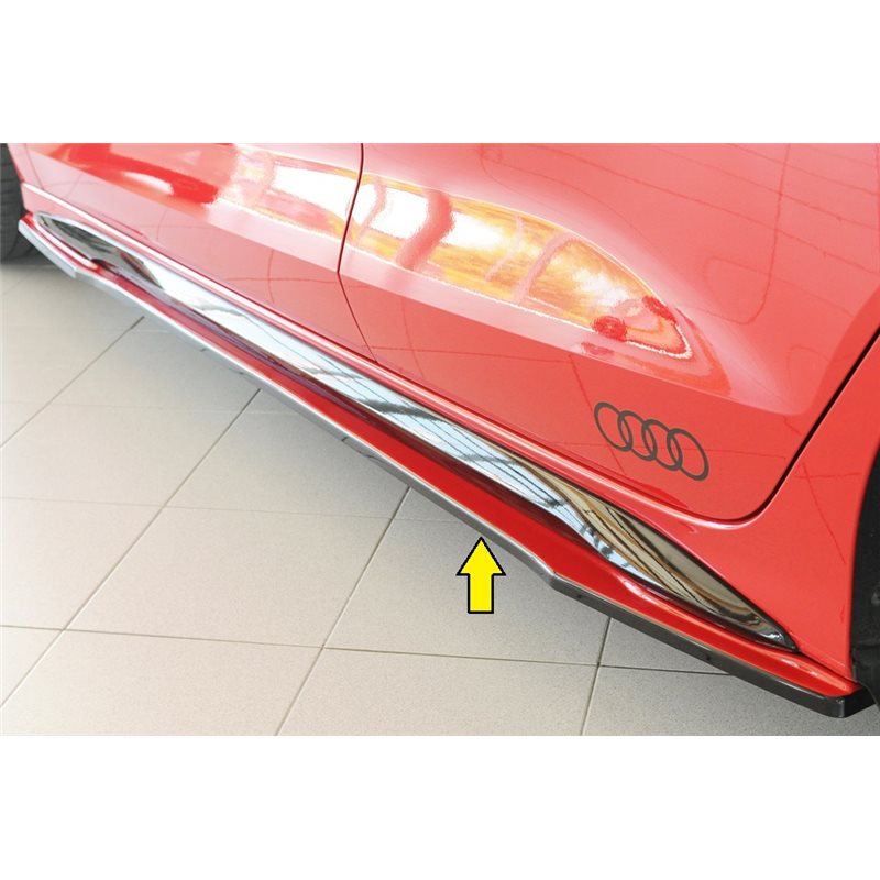 Faldon lateral Rieger Audi A3 (GY) 11.19- 5-puertas (sedan), 5-puertas (sportback) A3 S3 (GY) 07.20- 5-puertas (sedan), 5-puerta