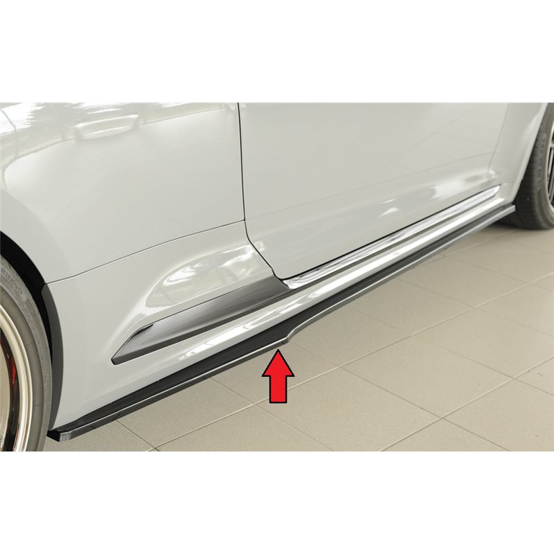 Faldon lateral Rieger Audi RS5 (B9/F5) 03.17-02.20 (antes facelift) coupe