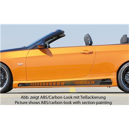 Faldon lateral Rieger BMW 3-series E92 09.06-02.10 (antes facelift), 03.10- (ex facelift) LCI coupe 3-series E93 03.07-02.10 (an