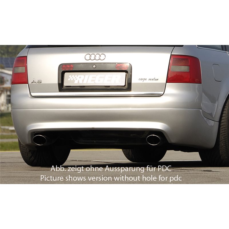 Añadido trasero Rieger Audi A6 (4B) 07.01- (ex facelfit) avant