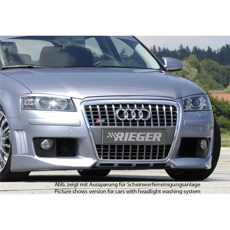 Paragolpes Rieger Audi A3 (8P) -05.05 (antes facelift) 3-puertas