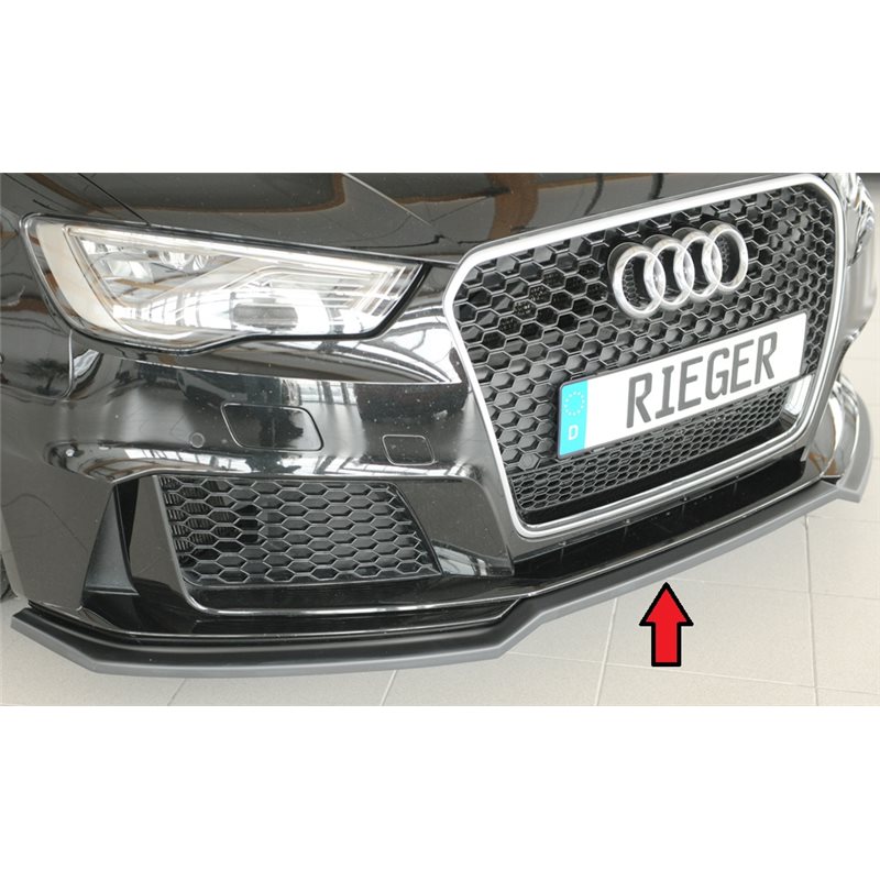 Añadido Rieger Audi RS3 (8V) 04.15-01.17 (antes facelift) 5-puertas (sportback 8VA / 8VF)