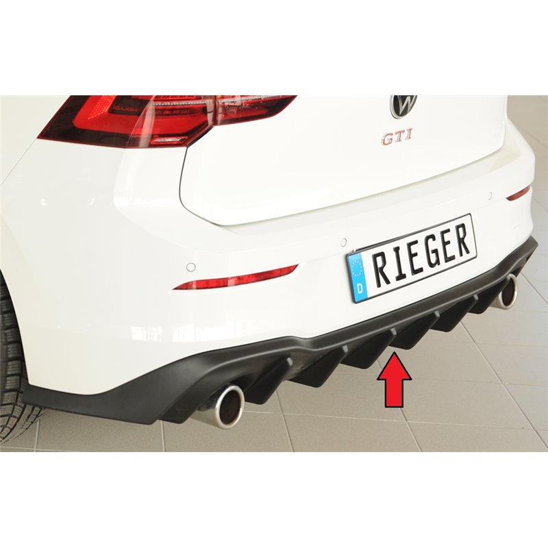 Añadido trasero Rieger VW Golf 8 GTI 08.20- 5-puertas
