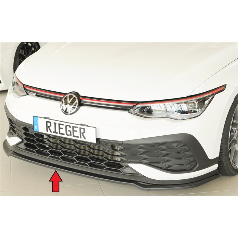 Añadido delantero Rieger VW Golf 8 GTI Clubsport 10.20- 5-puertas