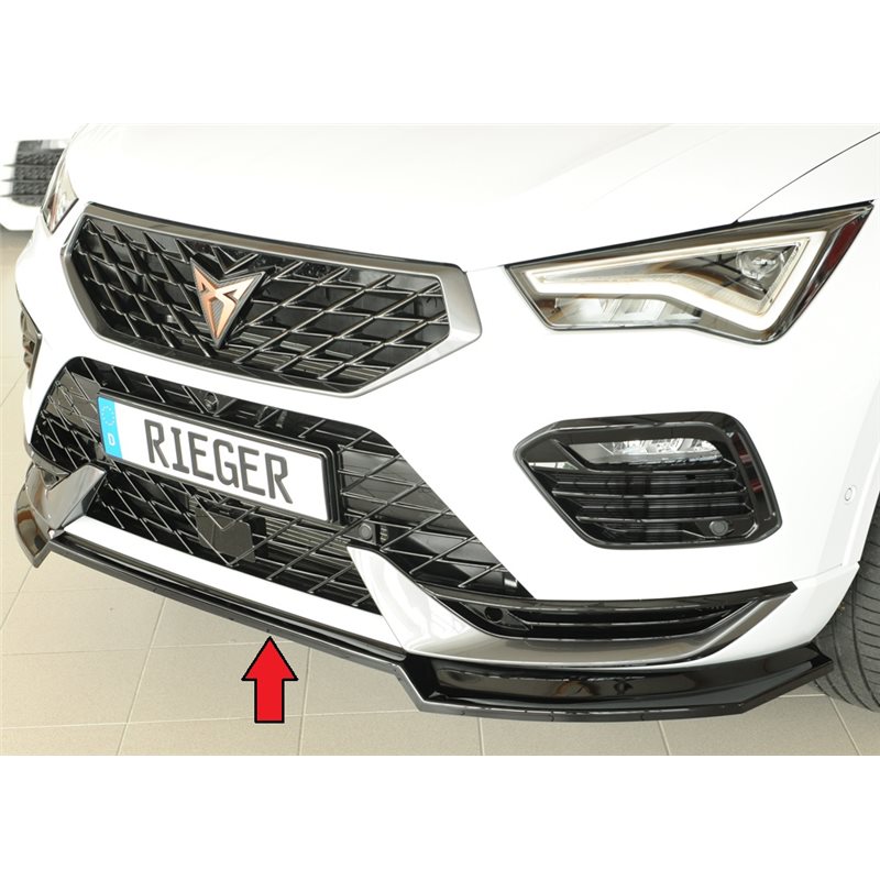 Añadido delantero Rieger Seat Ateca Cupra (5FP) 08.20- (ex facelift)