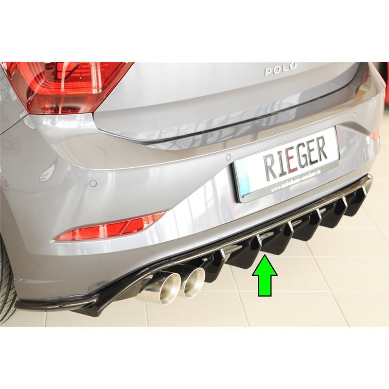 Añadido trasero Rieger VW Polo (AW) GTI 06.21- (ex facelift) 5-puertas