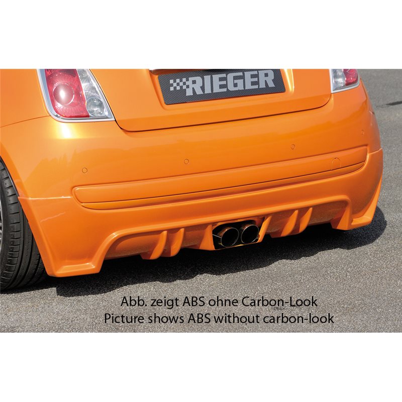 Añadido trasero Rieger Fiat 500 (312) 10.07- 2-puertas