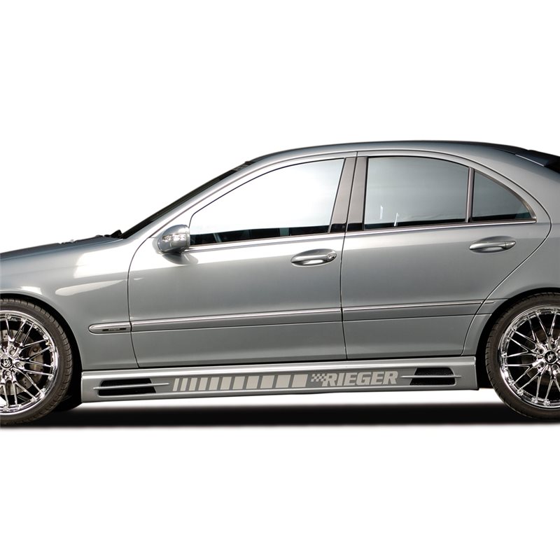 Faldon lateral Rieger Mercedes C-Class (W203) 05.00- sedan, t-model, sportcoupe