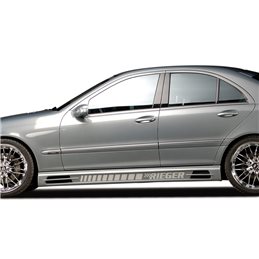 Faldon lateral Rieger Mercedes C-Class (W203) 05.00- sedan, t-model, sportcoupe