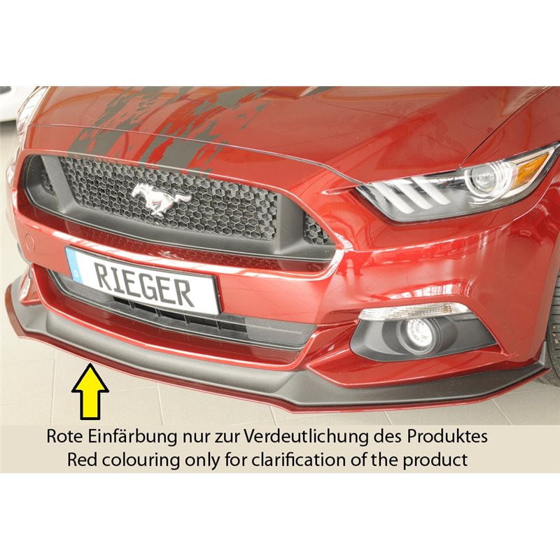Añadido delantero Rieger Ford Mustang 6 (LAE) 11.14-07.17 (antes facelift) coupe, cabrio