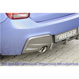 Añadido trasero Rieger BMW 1-series F20 (1K4) 09.11-03.2015 (antes facelift) sedan / 4-puertas 1-series F21 (1K2) 09.12-03.2015 