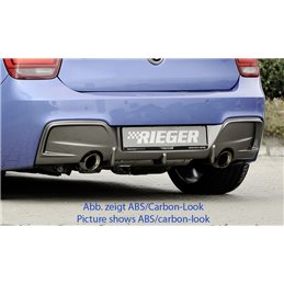 Añadido trasero Rieger BMW 1-series F20 (1K4) 09.11-03.2015 (antes facelift) sedan / 4-puertas 1-series F21 (1K2) 09.12-03.2015 